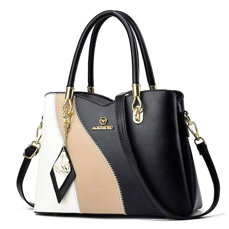 ChromaCarry Luxe Soft Leather Tote Bag - LauBelle