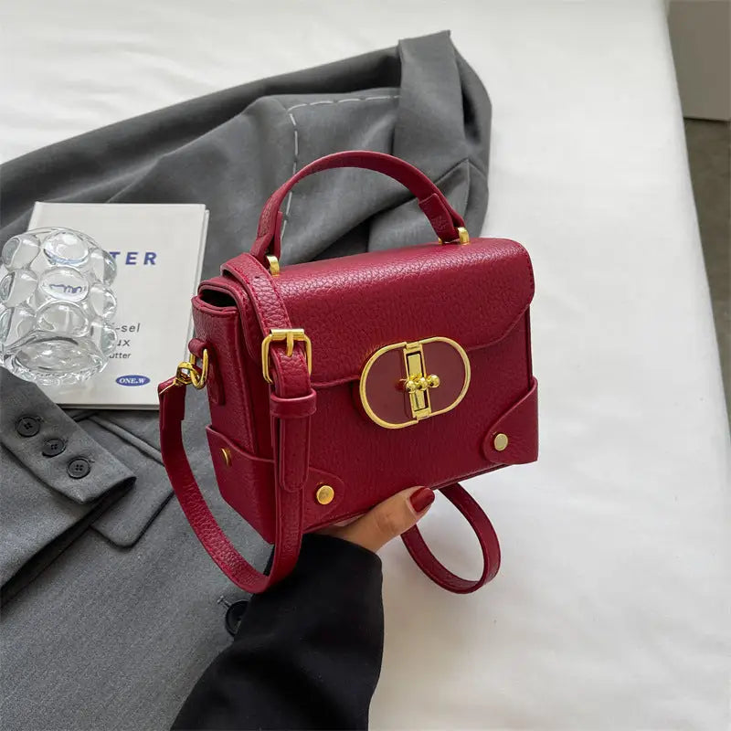 ChromaFlex PU Shoulder Bag - Versatile & Stylish - LauBelle