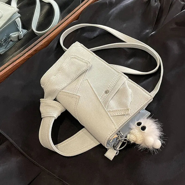 City Chic Denim Suitcase - LauBelle