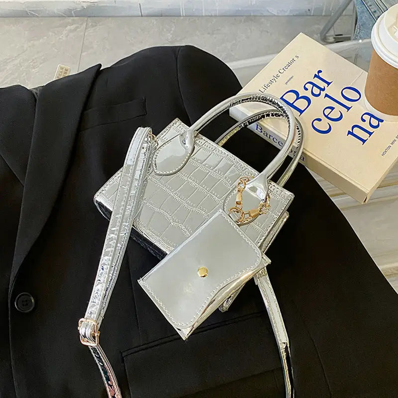 ColorFlex PU Square Suitcase Pack - LauBelle