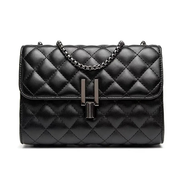 Diamond Lock Square Bag - LauBelle