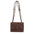 GlamLock Diamond Mesh PU Leather Crossbody Bag - LauBelle Brand