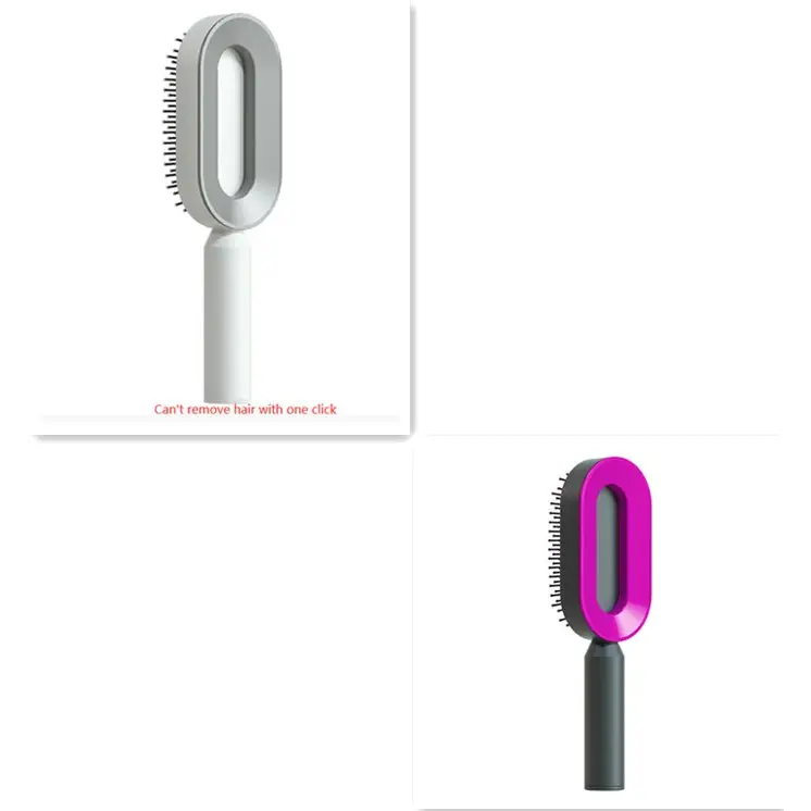 Self-Cleaning Hairbrush with 3D Air Cushion for Healthy Hair - LauBelle