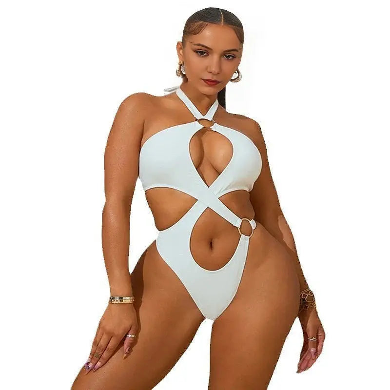 Sunset Lace-Up Cutout Bikini for Women - LauBelle