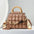 Zip Bucket Suitcase - PU Leather - Multi Colors - LauBelle Brand
