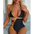 Bronze Bandit High Waist Swimsuit with Tummy Control - LauBelle
