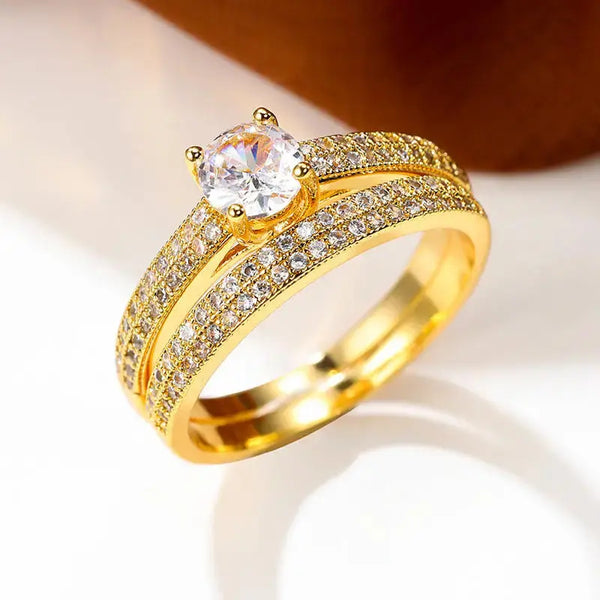 EuroAmour Elegant Engagement Ring for Timeless Proposals - LauBelle