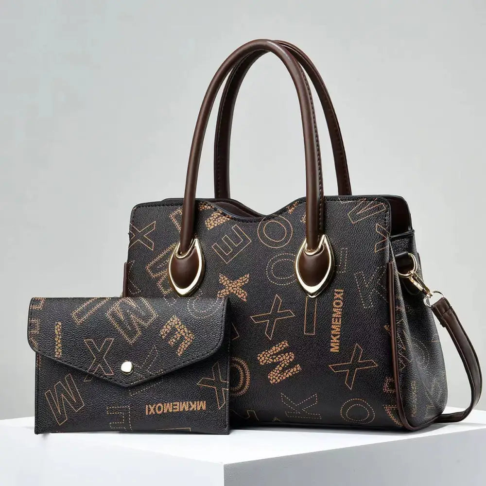 Nylon Bucket Bag Set - Multi Colors - LauBelle