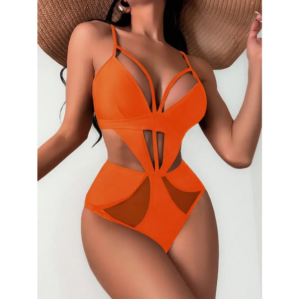 Bikini Babe One-Piece Swimsuit in Flattering Design - LauBelle