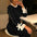Blue Stitch Long Sleeve Top with Intricate Sleeve Detailing - LauBelle Brand