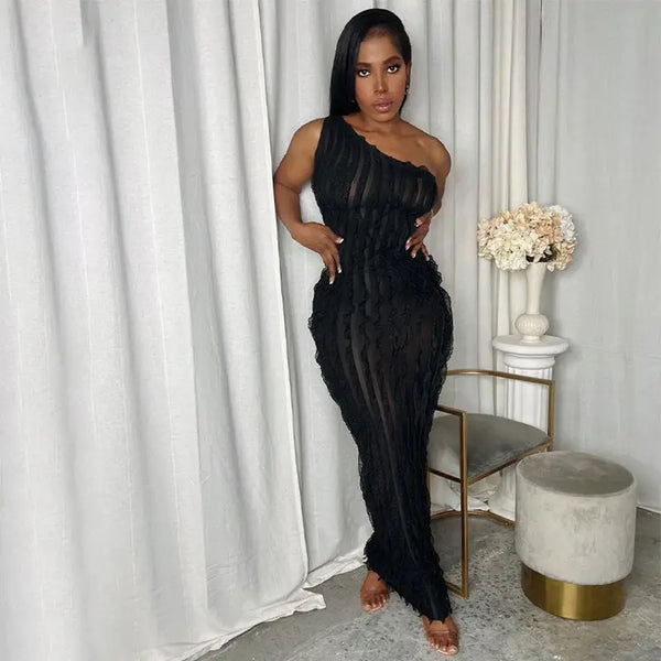 Elegant Curve Backless Sheath Dress - LauBelle