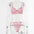 LaceSee Thru Intimates Set with Delicate Sheer Lace Fabric - LauBelle