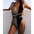 Leopard Print Cut-out One-piece Swimsuit - LauBelle
