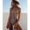 Leopard Print Cut-out One-piece Swimsuit - LauBelle