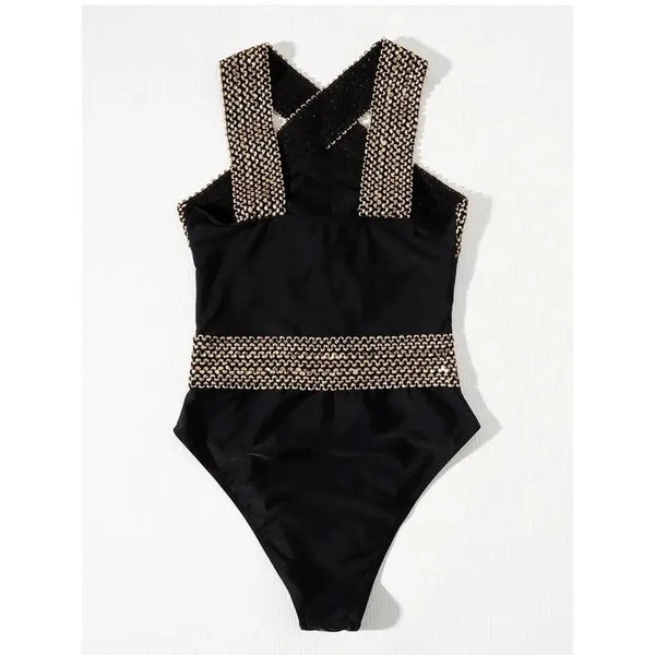 Seamless Solid One Piece Swimsuit for a Flawless Silhouette - LauBelle