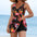 Slim Print Two Piece Swimwear for a Flattering Fit and Maximum Comfort - LauBelle