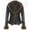 Street Chic Leather Coat with Fur Trim - LauBelle Brand
