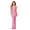V-Halter Backless Dress with Flattering Neckline and Elegant Style - LauBelle Brand
