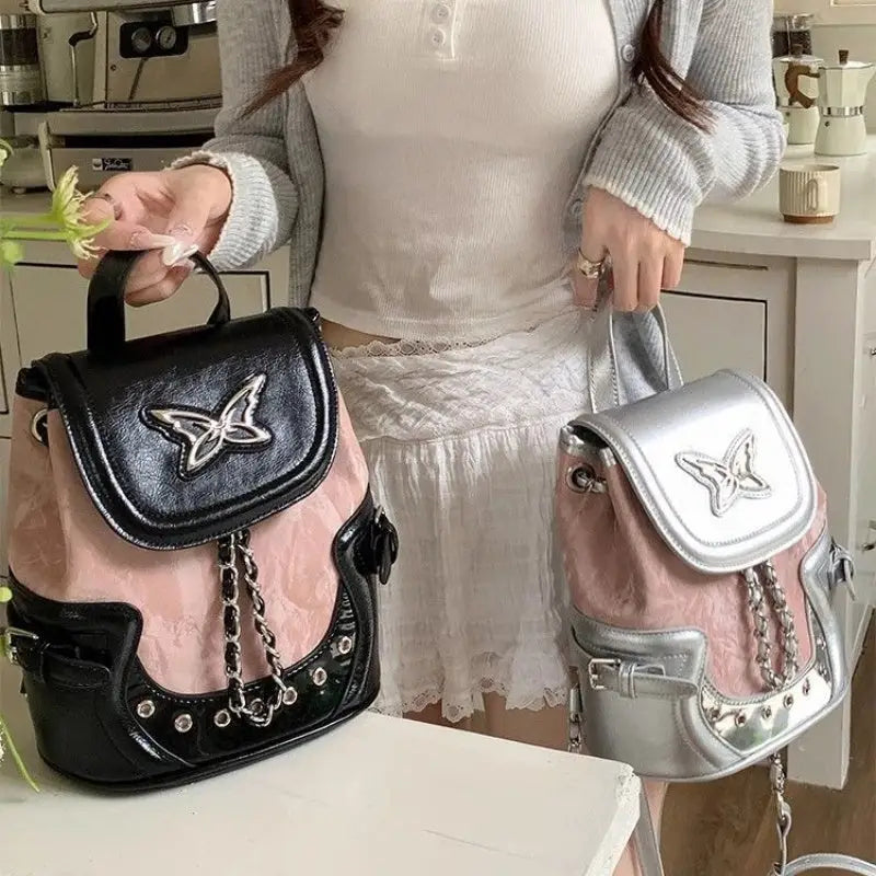 Sandwich Pocket Drawstring Bag - LauBelle