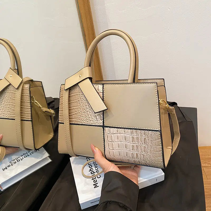 Slit Pocket Crossbody Bag - PU Leather - LauBelle