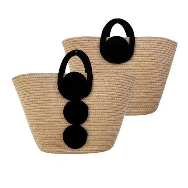 Chic Straw Tote - LauBelle