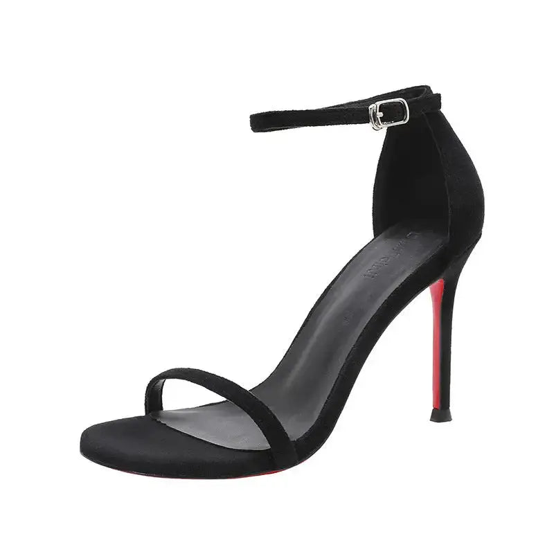 Scarlet Stiletto Heels in Bold Red - LauBelle