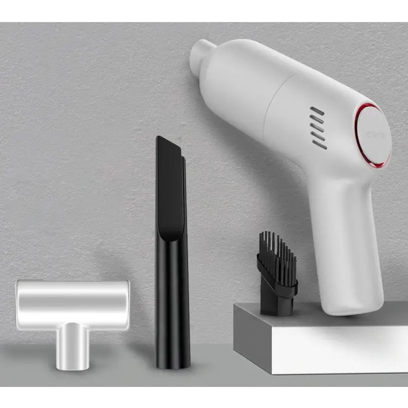 Wireless Charging High Power Car Vacuum Cleaner Small Mini 8000pa Suction Handheld Auto Vacuum Home & Car Dual Use - LauBelle