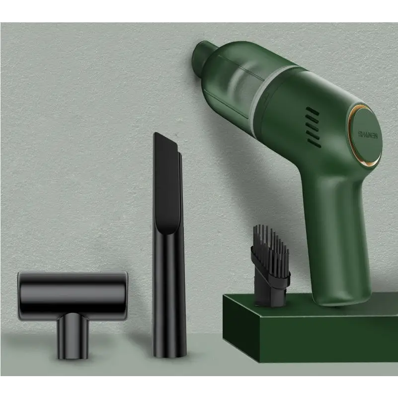 Wireless Charging High Power Car Vacuum Cleaner Small Mini 8000pa Suction Handheld Auto Vacuum Home & Car Dual Use - LauBelle