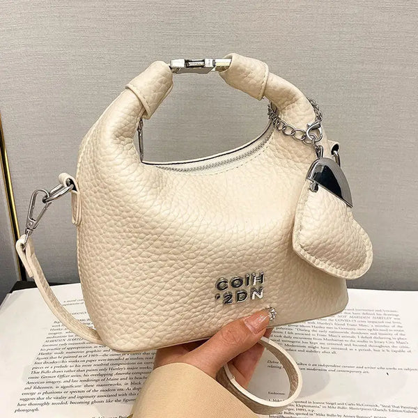 Litchi Pattern Commuter Messenger Bag - LauBelle