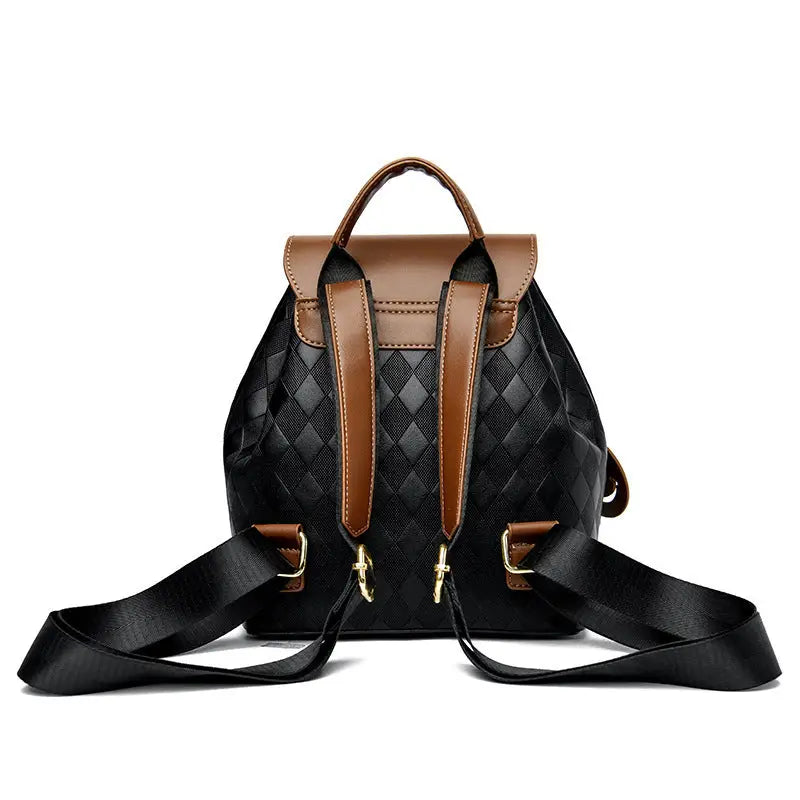 Women's Casual Multifunction Leather Backpack - LauBelle