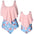 Euro-American Bikini Set with Unique Design Elements - LauBelle