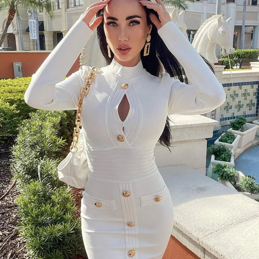 Chest Hip Short Skirt in Lightweight Curved Fit Fabric - LauBelle