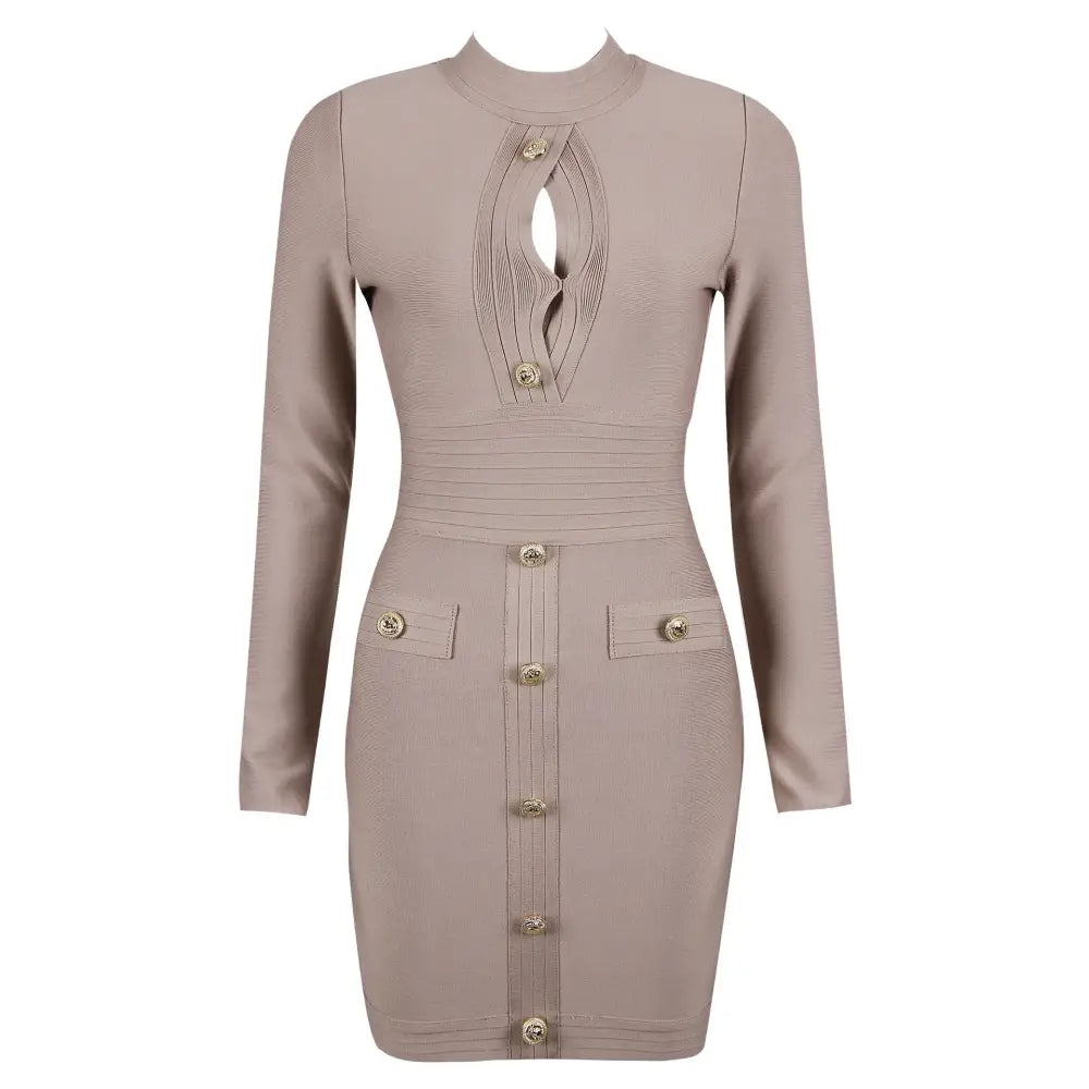 Chest Hip Short Skirt in Lightweight Curved Fit Fabric - LauBelle