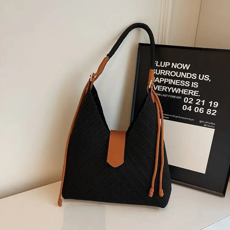 ZipVoyage Medium Nylon Suitcase - Black, Khaki, White - LauBelle