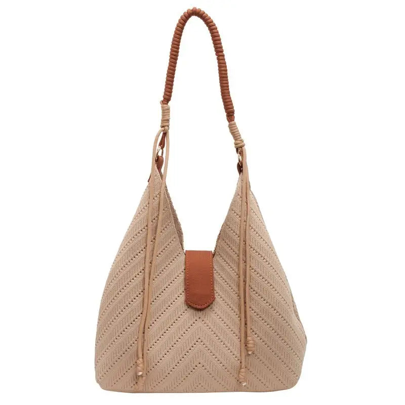 ZipVoyage Medium Nylon Suitcase - Black, Khaki, White - LauBelle