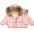 CuddleWrap Hand-Stuffed Cotton Coat for Baby Girls - LauBelle