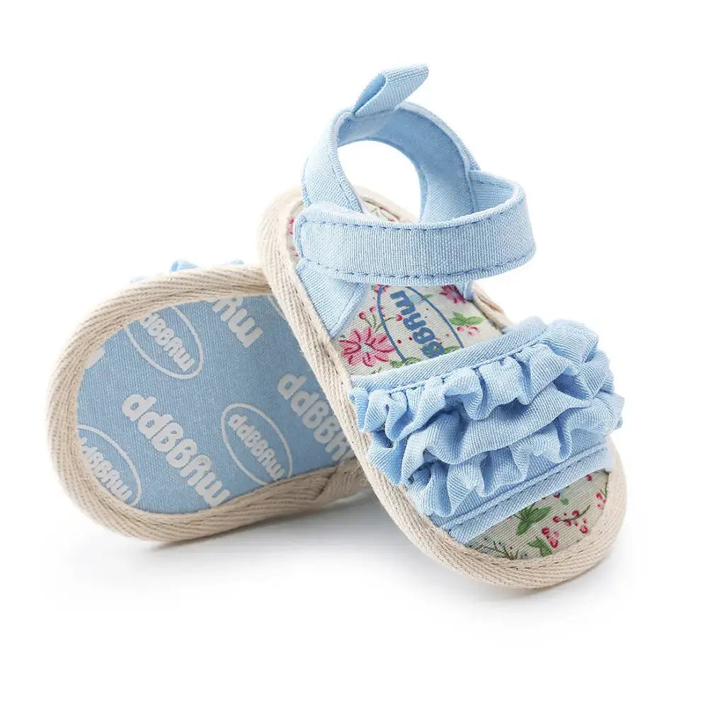Petal Paws Soft Sole Shoes for Baby Girls - LauBelle Brand