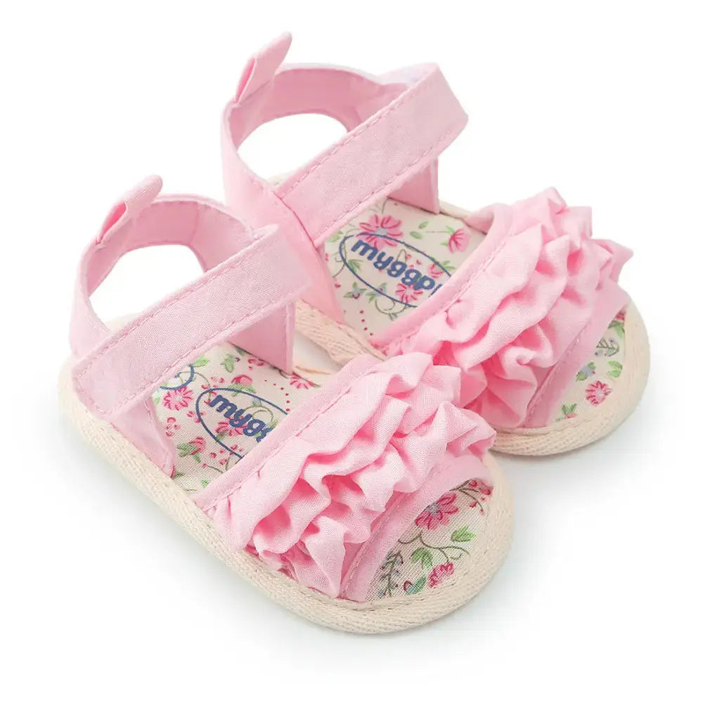 Petal Paws Soft Sole Shoes for Baby Girls - LauBelle Brand