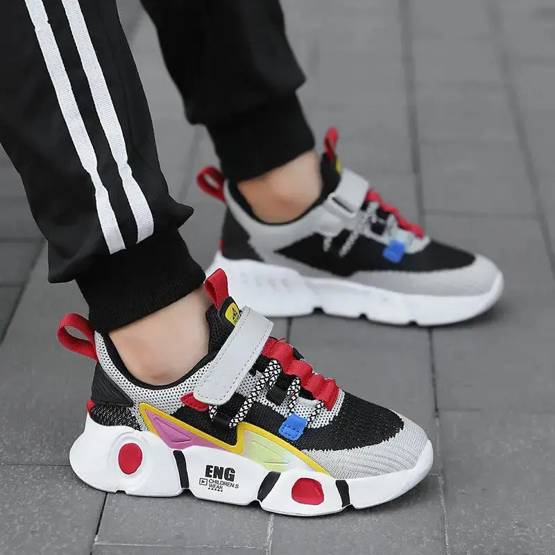 AirStride Kids Soft Sole Sporty Casual Shoes for Active Children - LauBelle