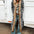 BlossomFur Bohemian Floral Long Sleeve Cardigan with Faux Fur Trim - LauBelle Brand