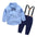 Dapper Kids Bow Tie Bib Pant Suit for Special Occasions - LauBelle Brand