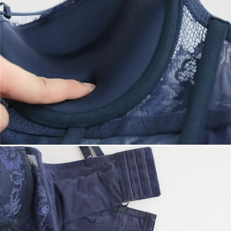 Seductive Lace Bra and Panty Set - LauBelle Brand