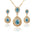 Crystal Earrings and Necklace Jewelry Set - LauBelle