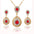Crystal Earrings and Necklace Jewelry Set - LauBelle