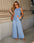 Chic Denim Duo: Vest & Wide-Leg Pants Set - LauBelle