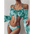 SplashGuard Split Design Quick Dry Swim Top - LauBelle