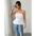 French Flair Pink Strapless Peplum Top - LauBelle Brand