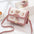 SoftPU Crossbody Suitcase - Zipper Pockets - LauBelle Brand