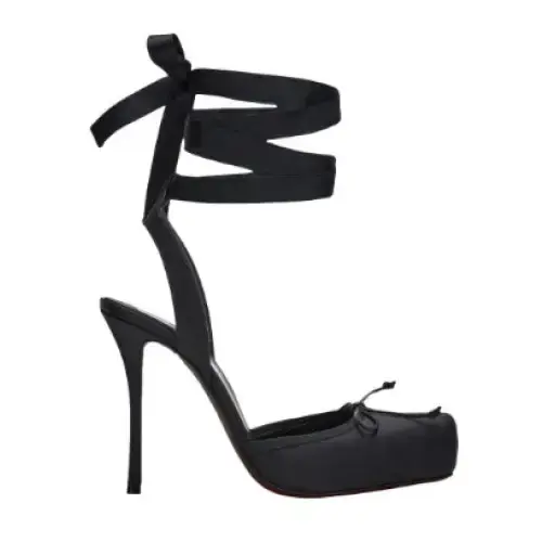 Pig Nose Bow Ballet Stiletto Sandals - LauBelle