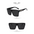 Large Rim Personalized Oversized Sunglasses for Sun Protection - LauBelle Brand